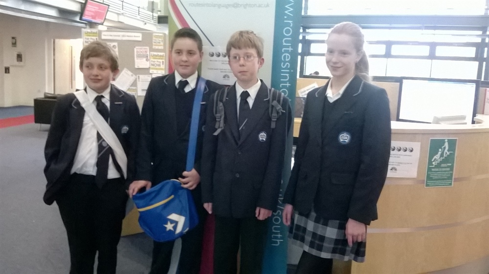Talented Linguists take part in the University of Brighton MFL Spelling Bee